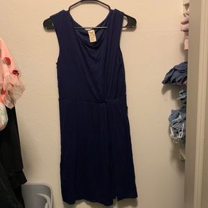 faded glory blue dress repaired size medium